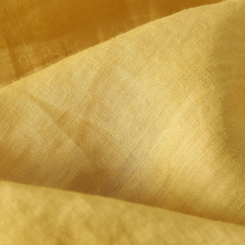 Buddha Stones Casual Embroidery Red Heart Short Sleeve Women's Cotton Linen T-Shirt