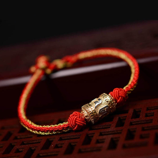 Himalayan Mantra Shield: Om Armor Bracelet