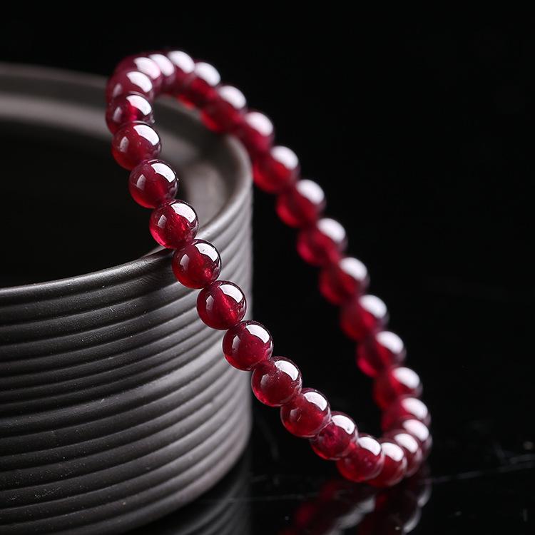 Sacred Heart Ignite: Garnet Passion Pulse Bracelet