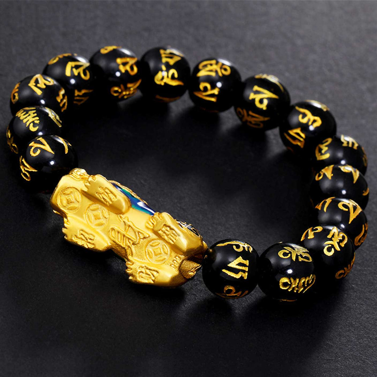 Mystic Guardian Color-Changing Pixiu Bracelet - Wealth Magnet & Energy Shield
