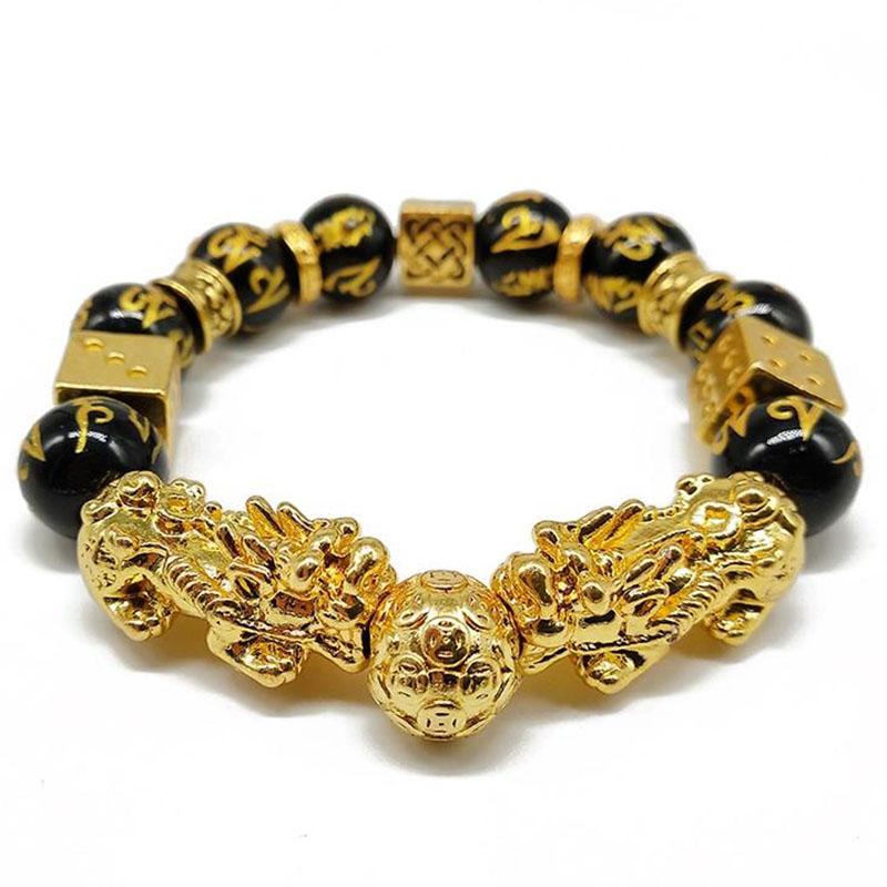 Fortune Guardian Dual Pixiu Bracelet – Wealth Magnet & Prosperity Shield