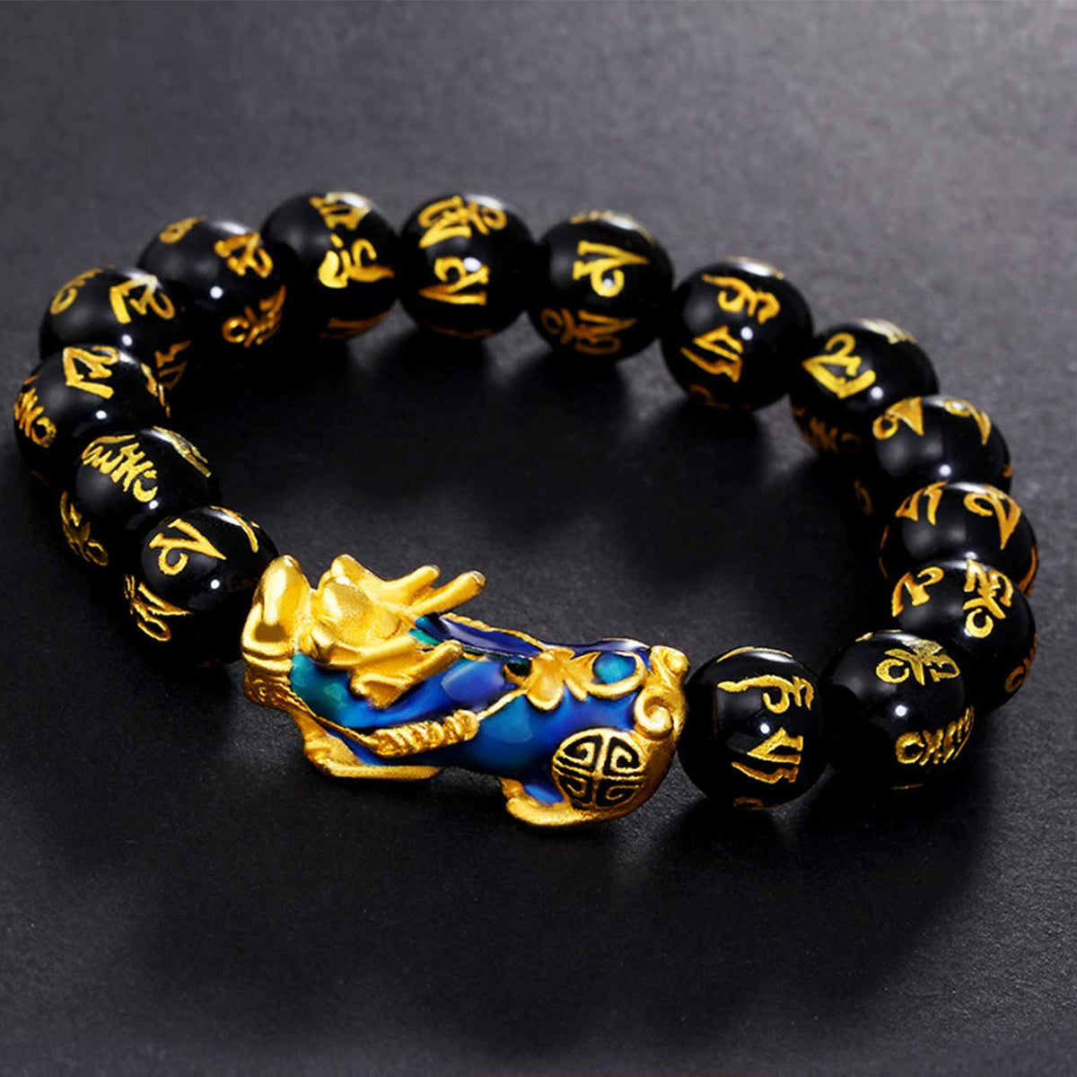 Mystic Guardian Color-Changing Pixiu Bracelet - Wealth Magnet & Energy Shield