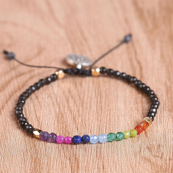 Cosmic Harmony Chakra & Zodiac Bracelet Set - Unlock Inner Power & Destiny