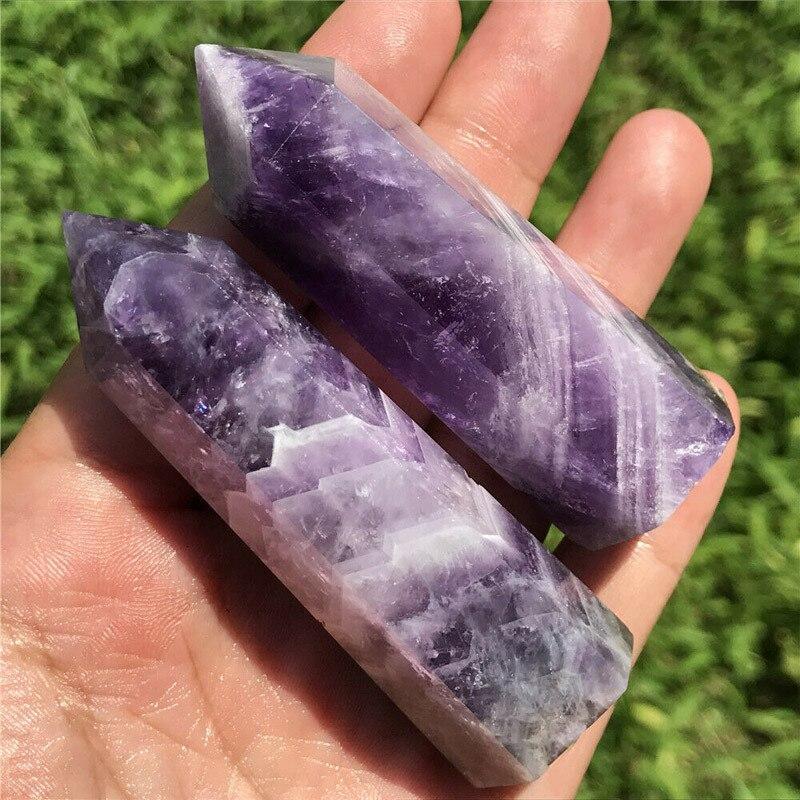 CelestiMind – Amethyst Chakra Wand for Crown Activation & Spiritual Clarity