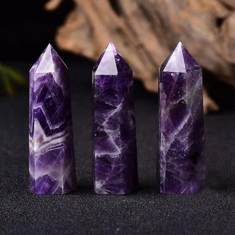 CelestiMind – Amethyst Chakra Wand for Crown Activation & Spiritual Clarity