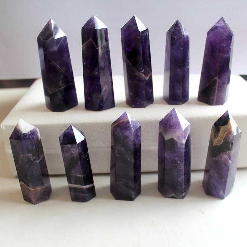 CelestiMind – Amethyst Chakra Wand for Crown Activation & Spiritual Clarity