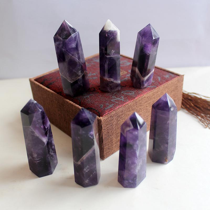 CelestiMind – Amethyst Chakra Wand for Crown Activation & Spiritual Clarity