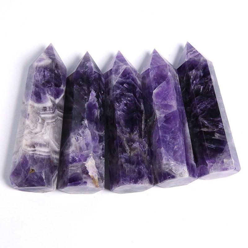 CelestiMind – Amethyst Chakra Wand for Crown Activation & Spiritual Clarity