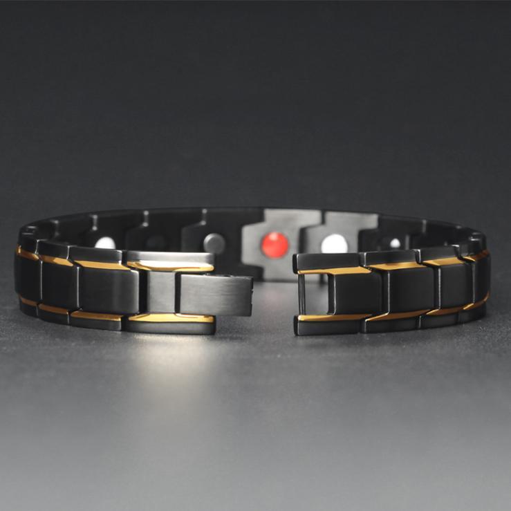 HarmonyFlow IonShield Bracelet – Germanium-Titanium Magnetic Wellness Armor