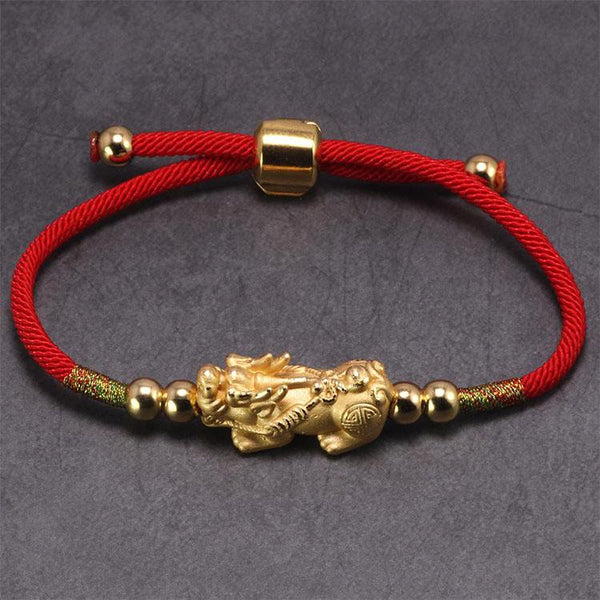 Harmony Guardian Piyao Bracelet – Dual-Color Wealth Talisman