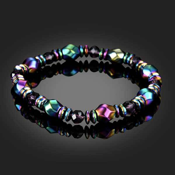 Harmony Flow Magnetic Hematite Bracelet – Grounding & Wellness Energizer