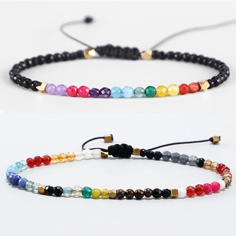 Cosmic Harmony Chakra & Zodiac Bracelet Set - Unlock Inner Power & Destiny