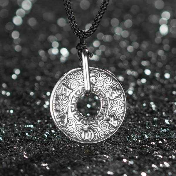 Sacred Om Mani Padme Hum Necklace – Liberation & Enlightenment Pendant