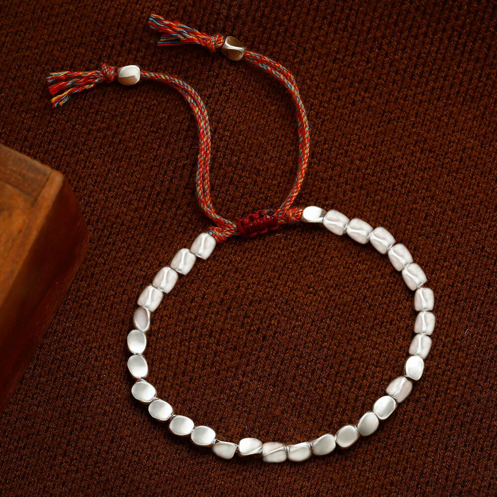 Handmade Tibetan Copper Energy Bracelet - Spiritual Healing & Protective Power