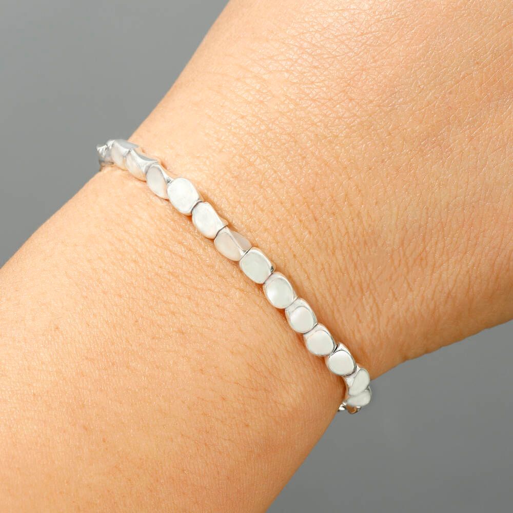 Handmade Tibetan Copper Energy Bracelet - Spiritual Healing & Protective Power