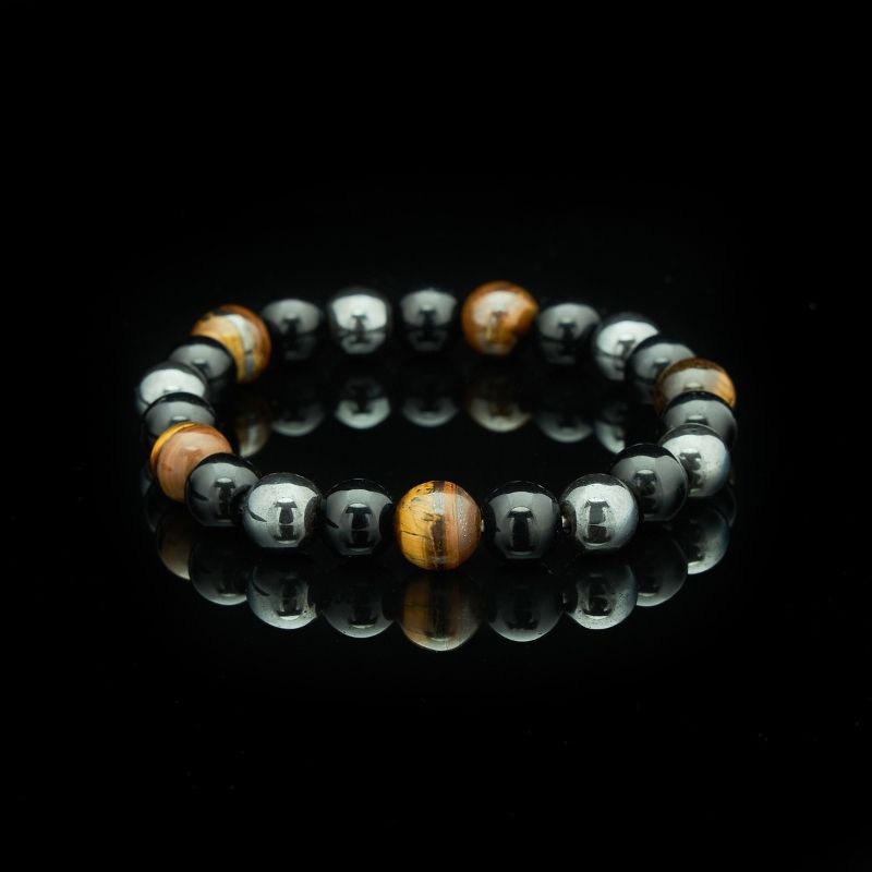 Trinity Guardian Stone Bracelet - 3-in-1 Energy Shield & Spiritual Armor