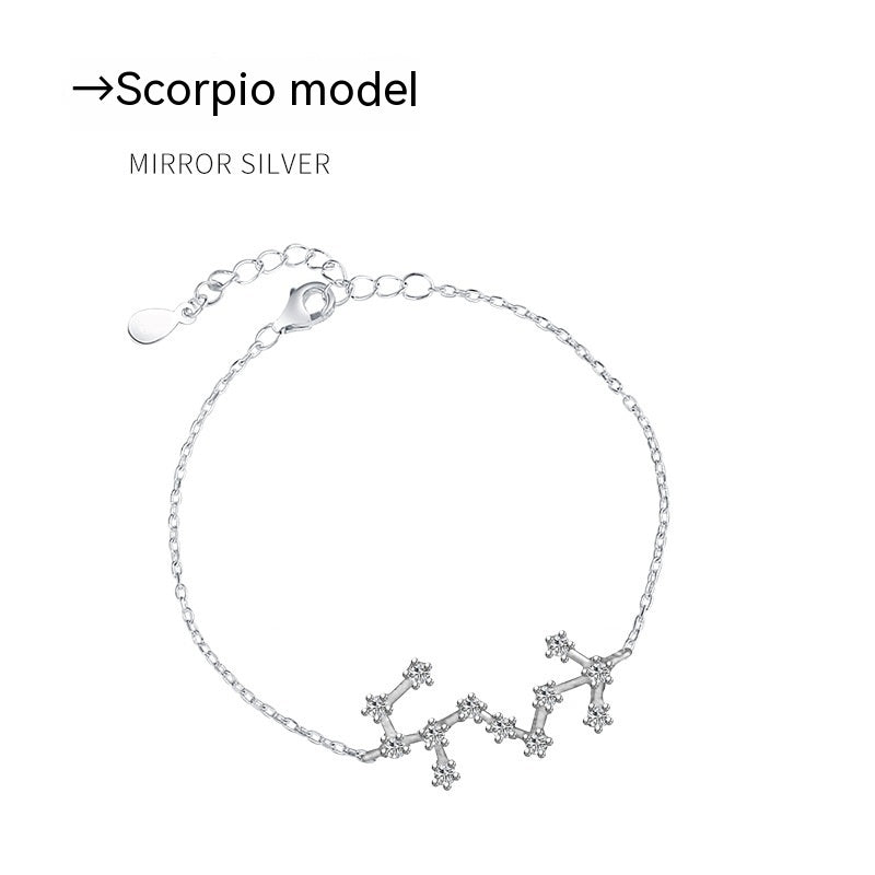 Lunar Grace Moonstone Zodiac Bracelet