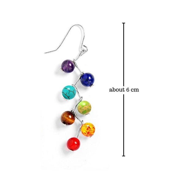 Chakra Resonance Vortex Earrings